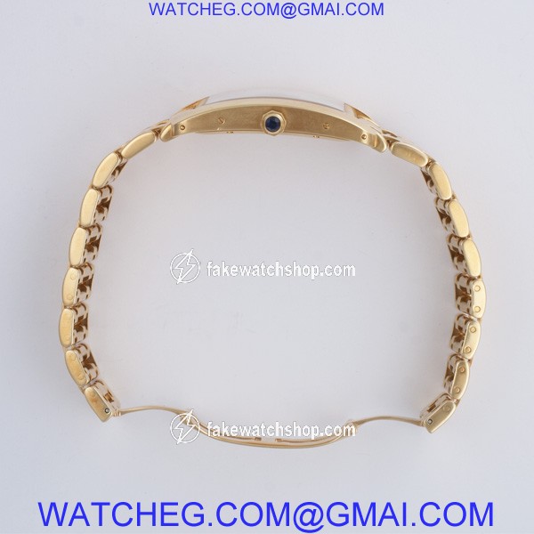 Cartier W26031K2 Americaine Tank Automatic Male 18k yellow gold 4