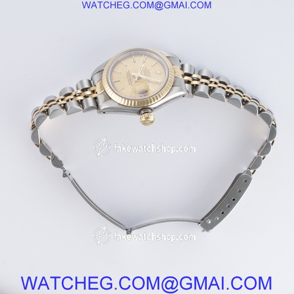 Rolex 69173 Datejust Automatic Female Stainless Steel 4