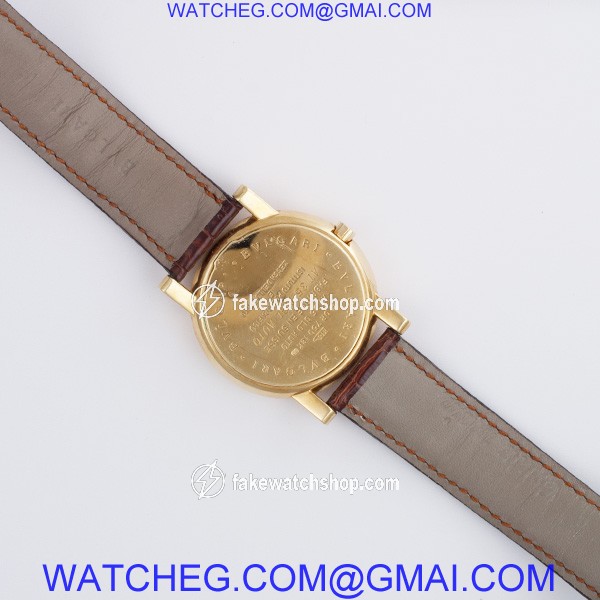 Bvlgari at 35 mgl auto Bvlgari Automatic Male 18k yellow gold 4
