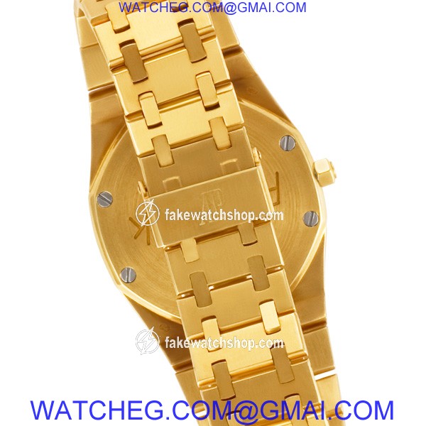 Audemars Piguet 317 Royal Oak Quartz Male 18k yellow gold 4