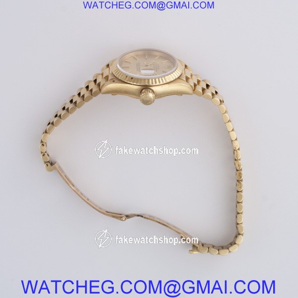 Rolex 69178 Datejust Automatic Female 18k yellow gold 4