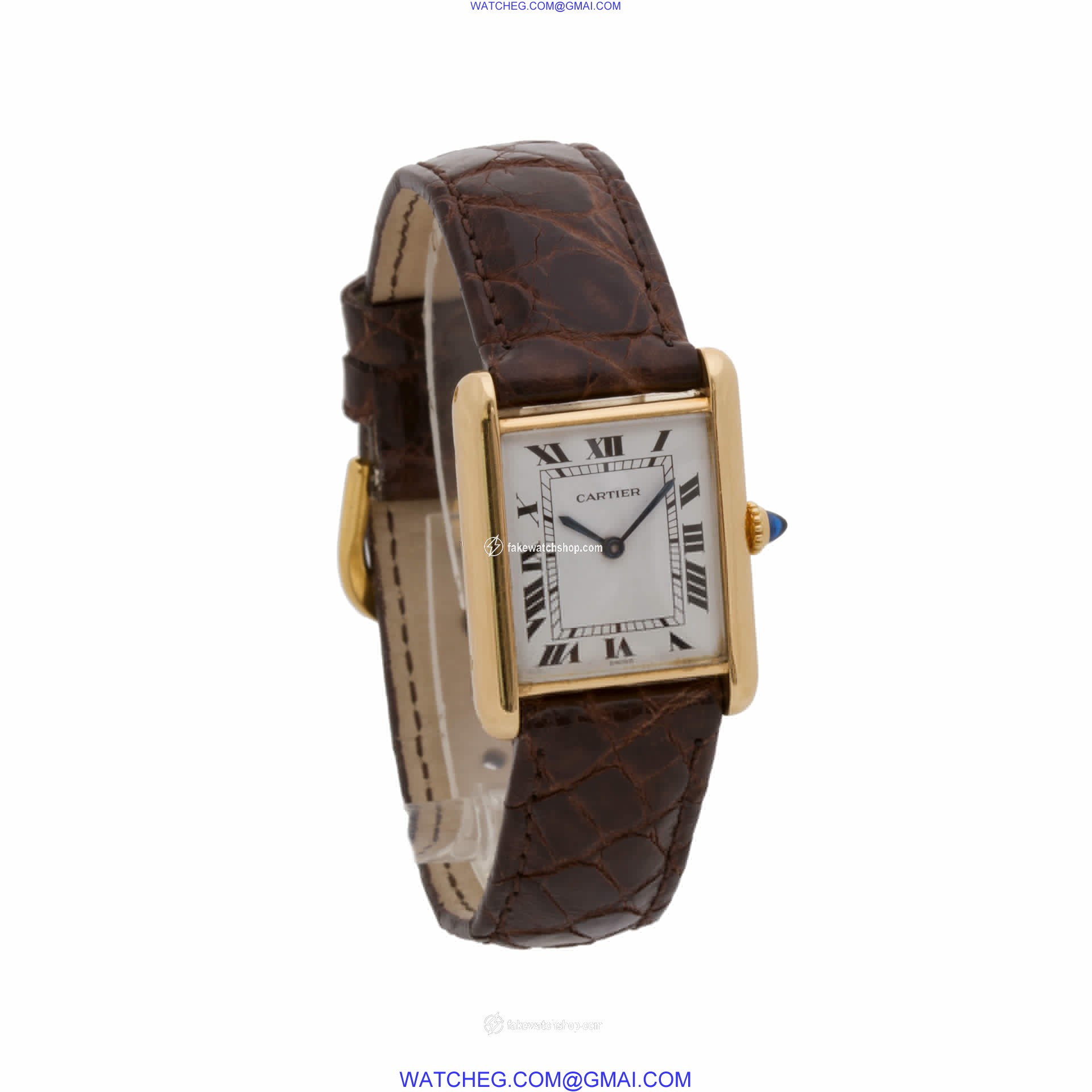 Cartier 780863934 Tank Manual Male 18k yellow gold 4