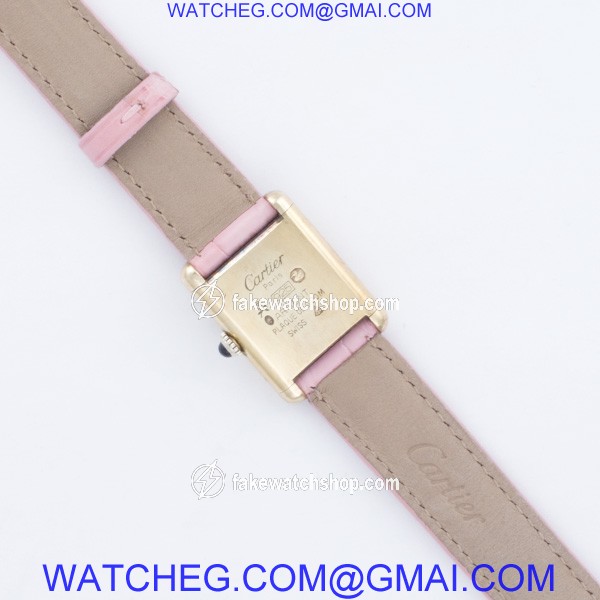 Cartier Cartier 1886 Tank Manual Unisex Stainless Steel & Gold Plated 4