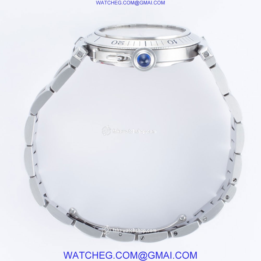 Cartier W31080M7 Pasha Automatic Male Stainless Steel 4