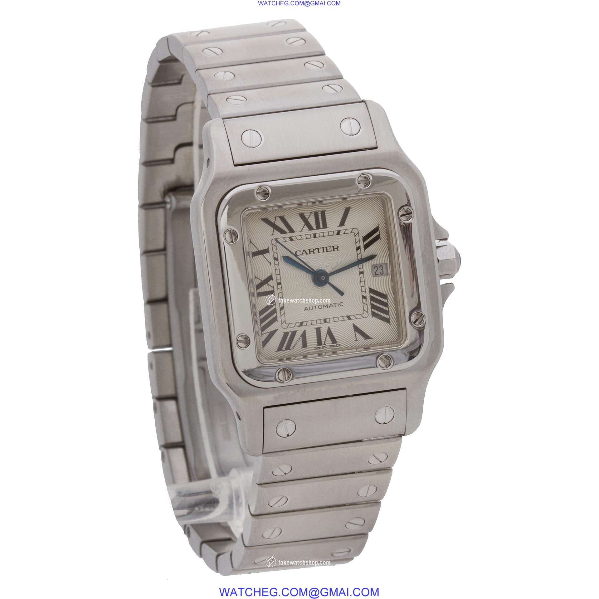Cartier W20055D6 Santos Automatic Male Stainless Steel 4