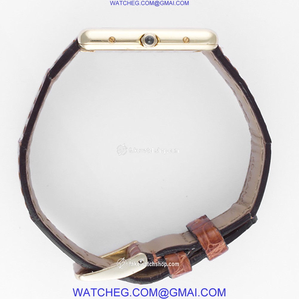 Cartier 41578 Vermeil Quartz Male Vermeil 4
