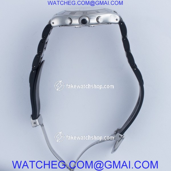 Cartier w10184U2 Chronoscaph 21 Quartz Male Stainless Steel 4