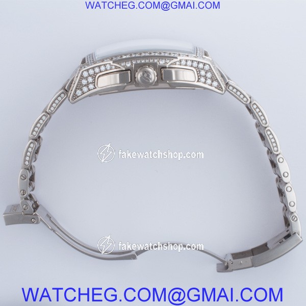 Breitling j44365 Flying B Automatic Male 18k White Gold 4