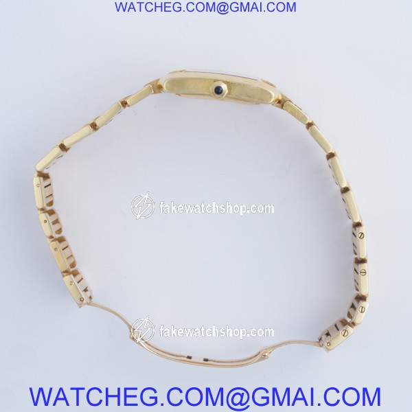 Cartier W5001R2 Tank Francaise Automatic Male 18k yellow gold 4