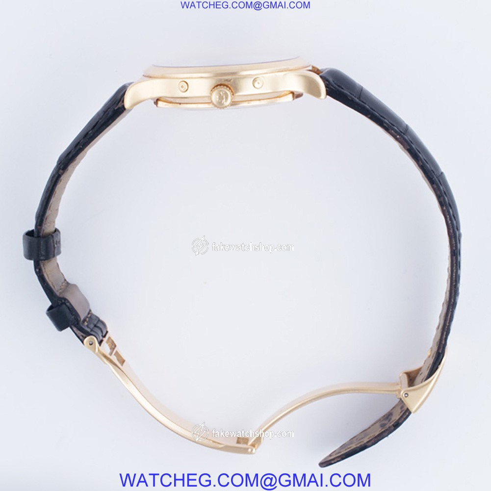 Jaeger LeCoultre 469 Master Moon Automatic Male 18k Pink Gold 4