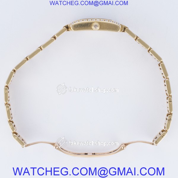Cartier WE1001R8 Tank Francaise Quartz Female 18k yellow gold 4