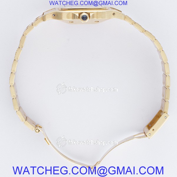 Cartier Cartier 2530 Santos Automatic Male 18k yellow gold 4