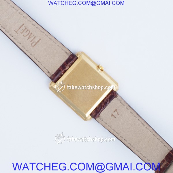 Piaget 9154 Tank Manual Male 18k yellow gold 4