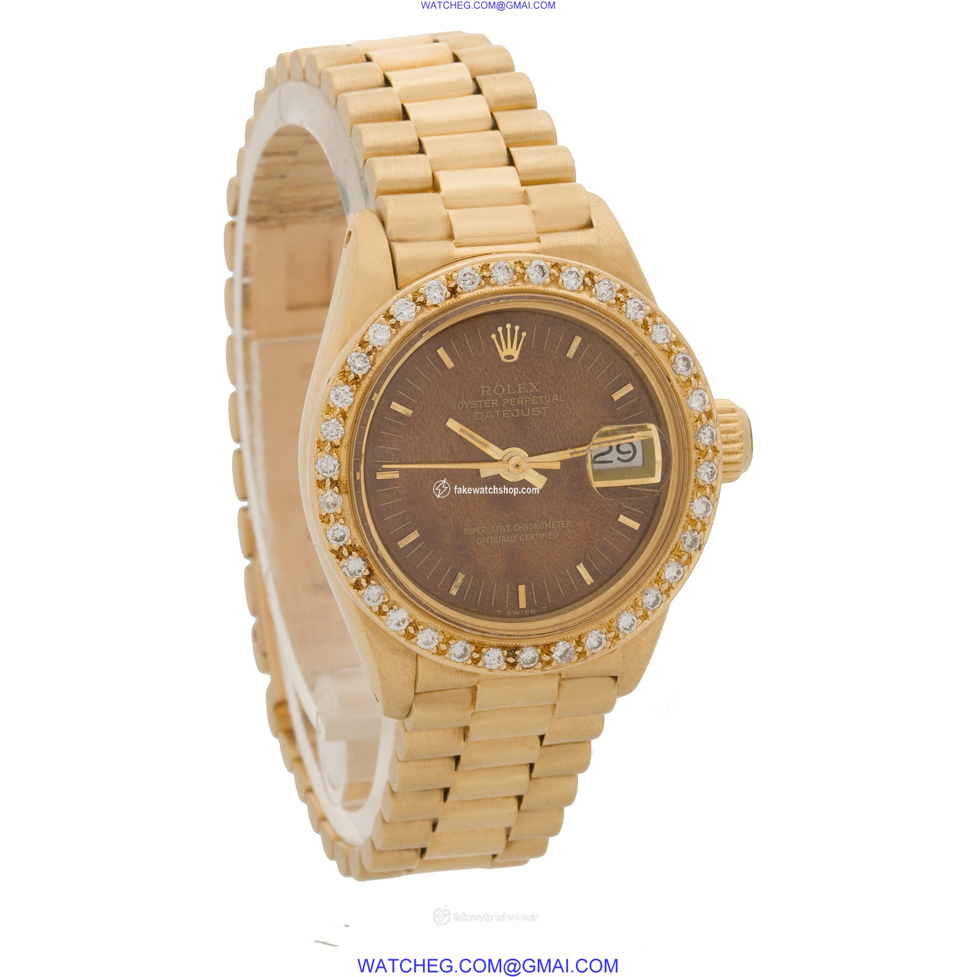Rolex 6917 Datejust Automatic Female 18k yellow gold 4
