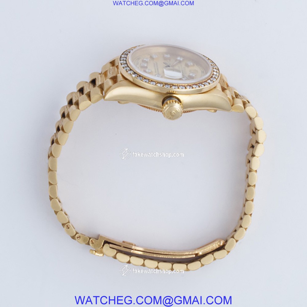 Rolex 69278 Datejust Automatic Female 18k yellow gold 4