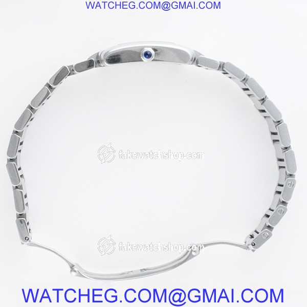 Cartier W51008Q3 Tank Francaise Quartz Female Stainless Steel 4