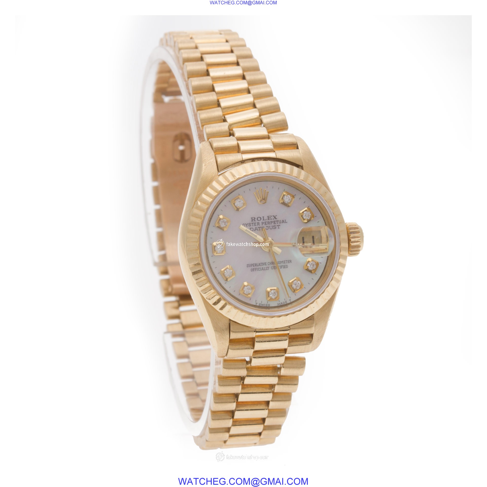 Rolex 69178 Datejust Automatic Female 18k yellow gold 4