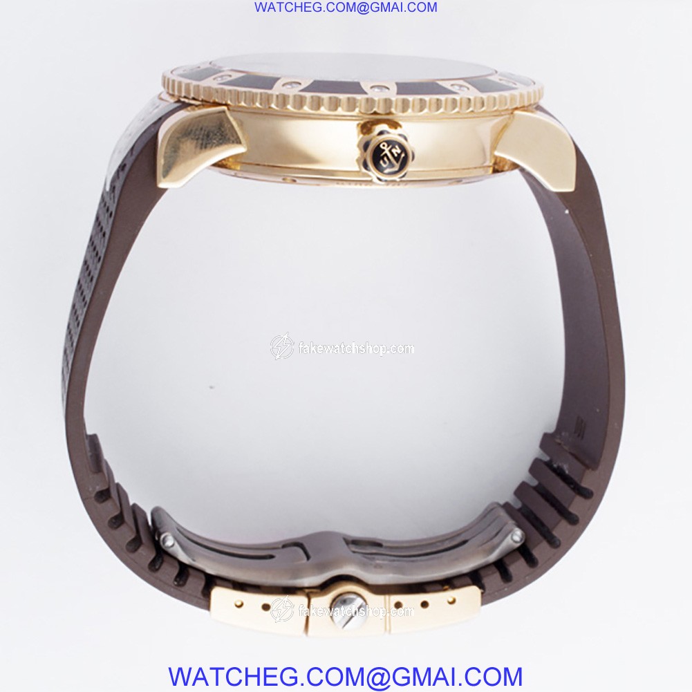 Ulysse Nardin 1724 Lady Diver Automatic Unisex 18k rose gold 4