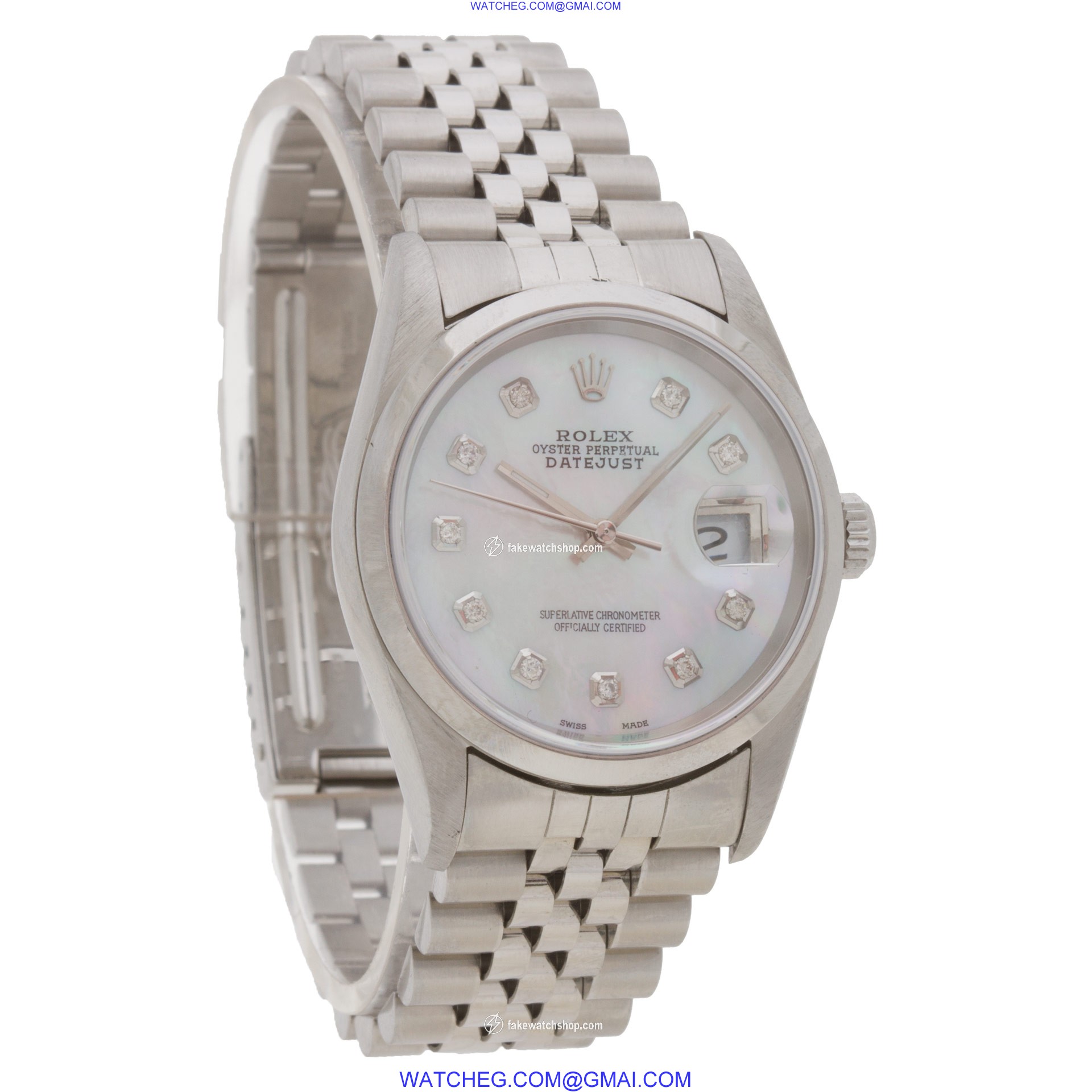 Rolex 16200 Datejust Automatic Unisex Stainless Steel 4