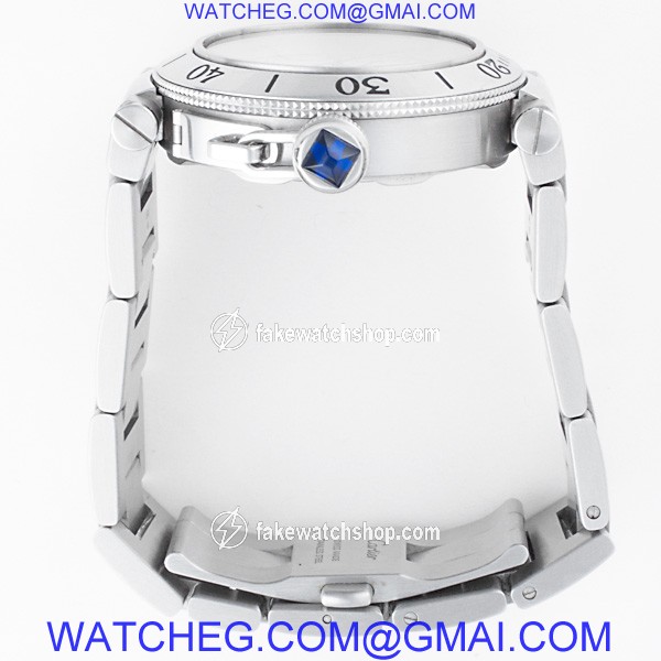 Cartier W31080M7 Pasha Seatimer Automatic Male Stainless Steel 4