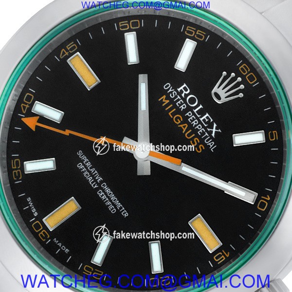 Rolex 116400GV Milgauss Automatic Male Stainless Steel 4