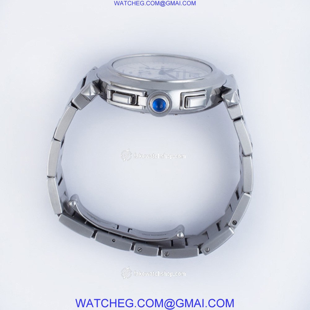 Cartier W31085M7 Pasha Automatic Male Stainless Steel 4