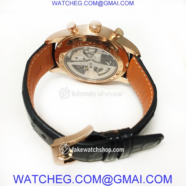 IWC IW390402 Portuguese Automatic Male 18k rose gold 4