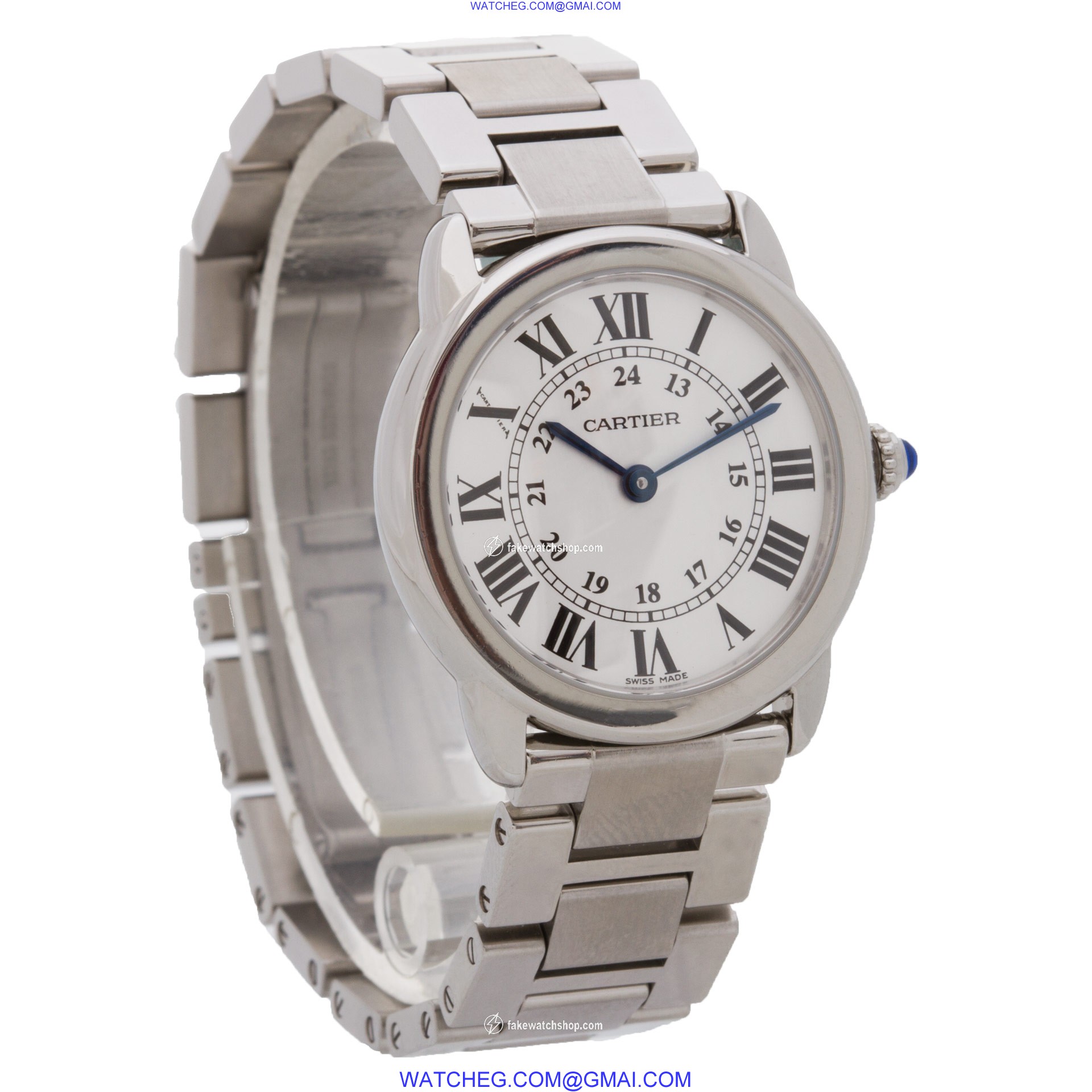 Cartier W5200003 Ronde Solo Quartz Female Stainless Steel 4
