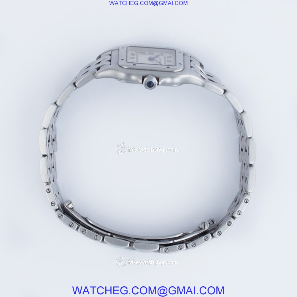 Cartier W25033P5 Panthere Quartz Female Stainless Steel 4