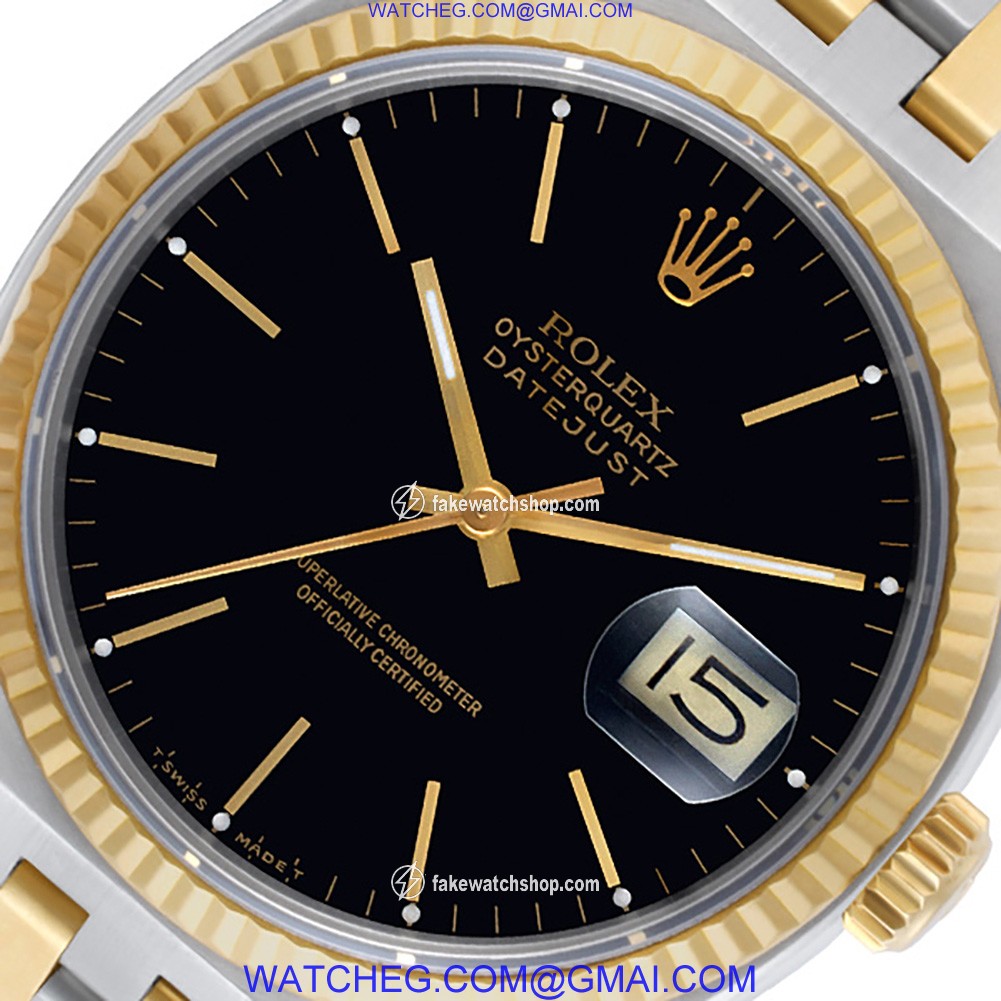 Rolex 17013 Oyster Quartz Quartz Male Stainless Steel 4