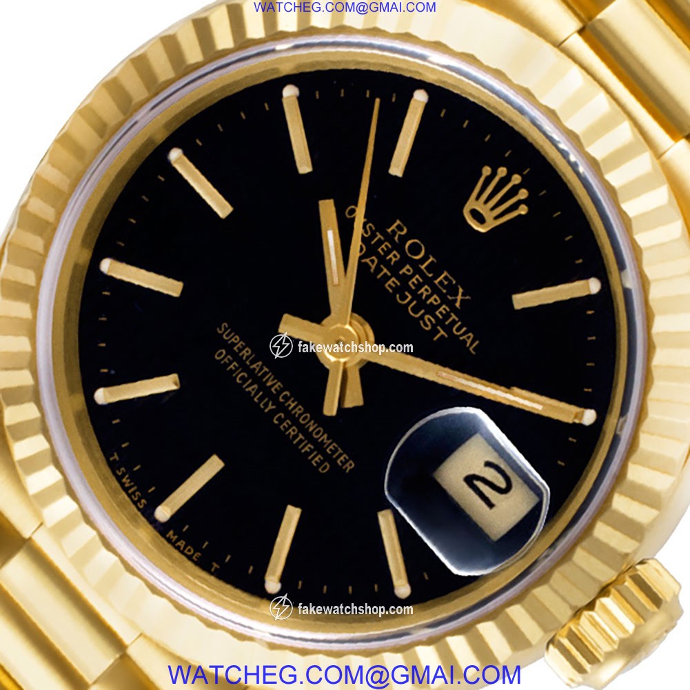 Rolex 69178 Datejust Automatic Female 18k yellow gold 4