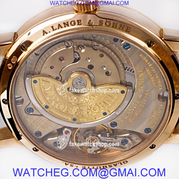 A. Lange & Sohne 15338 Langematik Automatic Male 18k rose gold 4