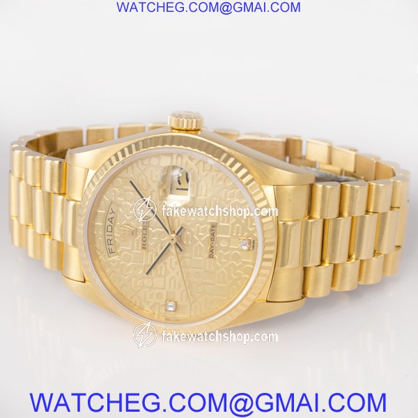 Rolex 18038 Day-Date Automatic Male 18k yellow gold 4
