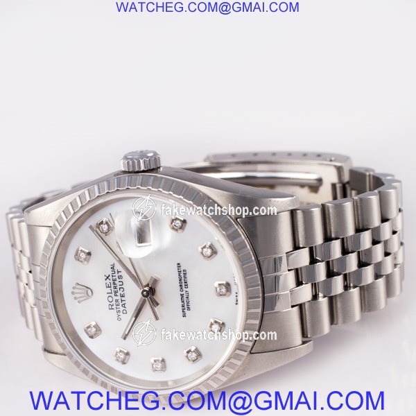 Rolex 16220 Datejust Automatic Male Stainless Steel 4