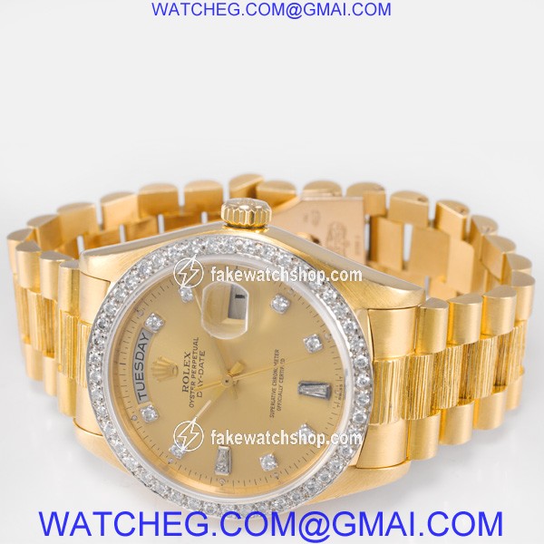 Rolex 18978 Day-Date Automatic Male 18k yellow gold 4
