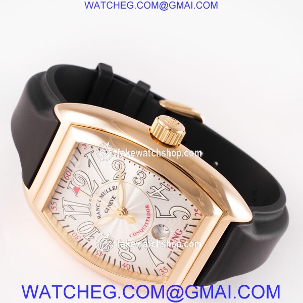 Franck Muller 8002 SC King Conquistador Automatic Male 18k rose gold 4