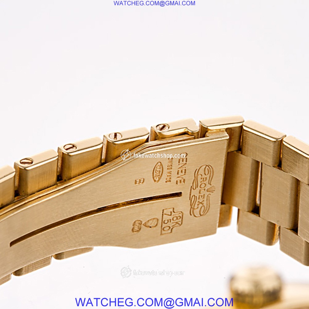 Rolex 19018 Oysterquartz Day Date Quartz Male 18k yellow gold 4