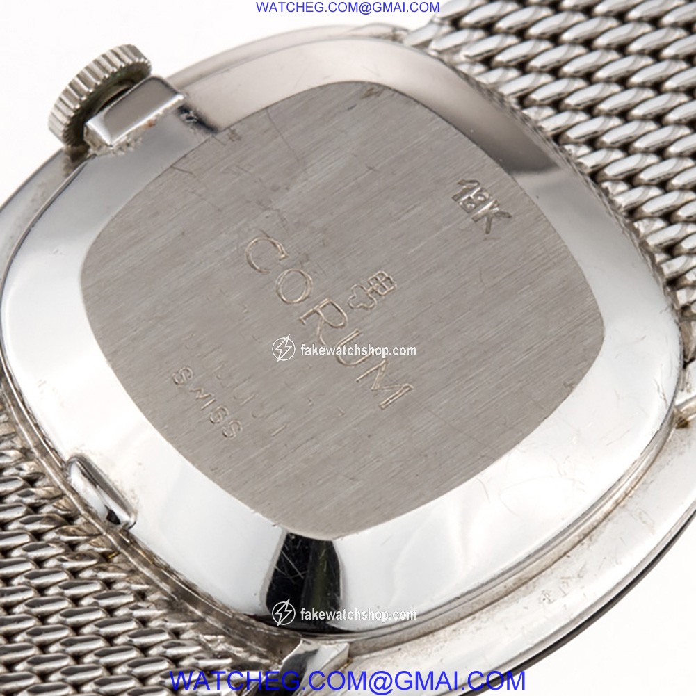 Corum 176851 Classic Quartz Female 18k White Gold 4