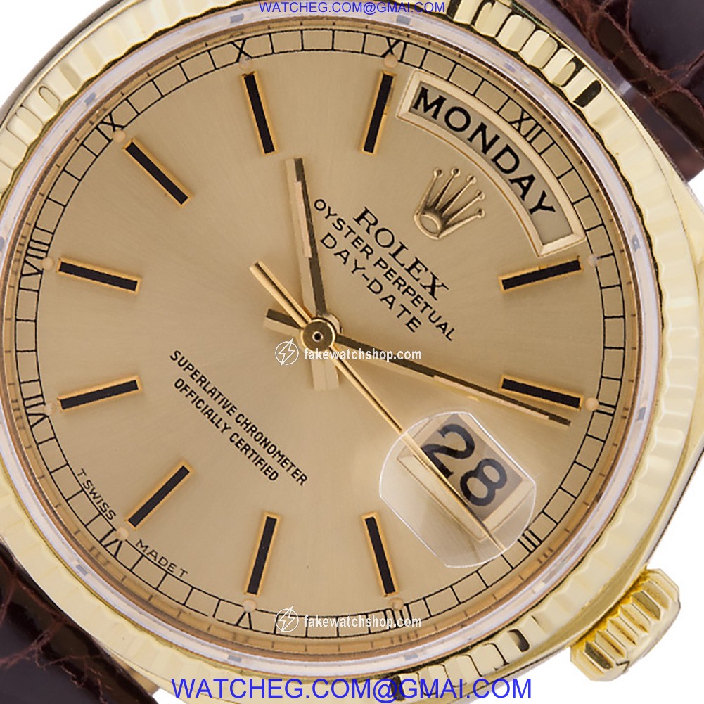 Rolex 18038 Day-Date Automatic Male 18k yellow gold 4
