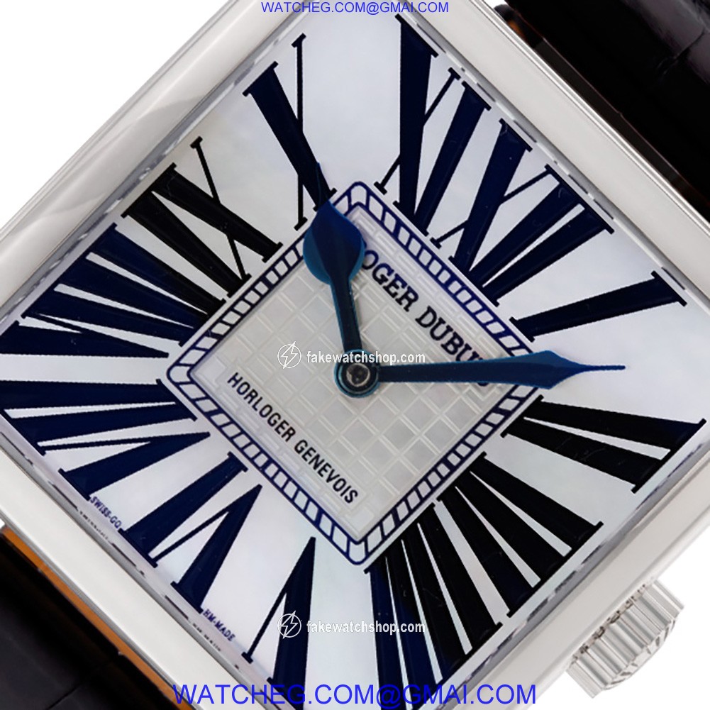 Roger Dubuis DBGS0322 Golden Square Automatic Male 18k White Gold 4