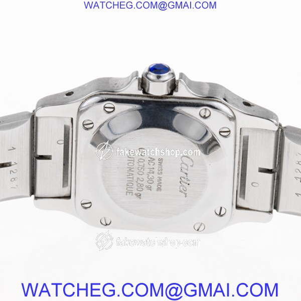 Cartier w20012c4 Santos Automatic Female 18k gold & Stainless Steel 4