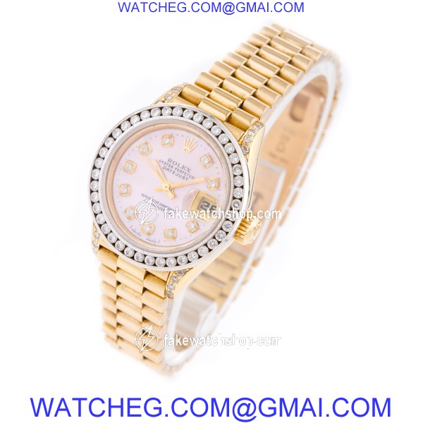 Rolex 69178 Datejust Automatic Female 18k yellow gold 4