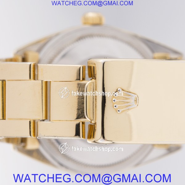 Rolex 1550 Date Automatic Male 14k Gold Plated 4