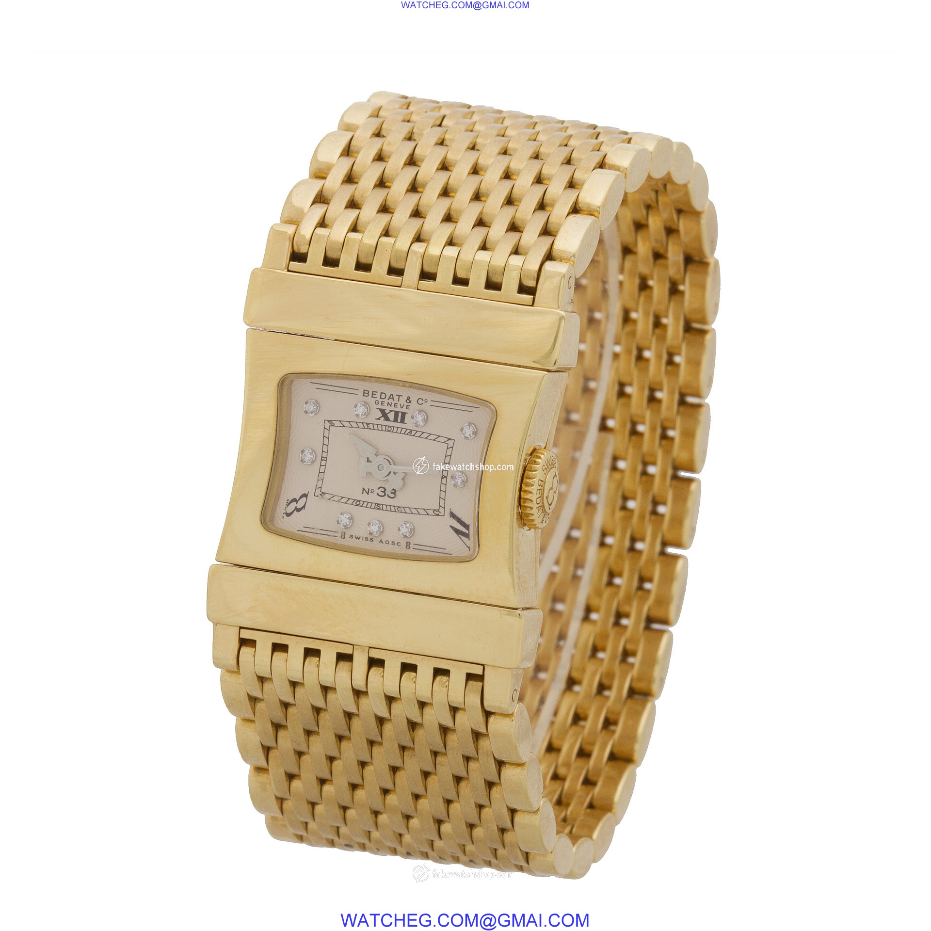 Bedat & Co r338  Quartz Female 18k yellow gold 4