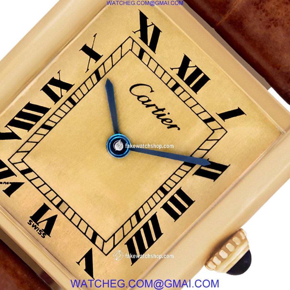 Cartier 12816 Vermeil Quartz Female Vermeil 4