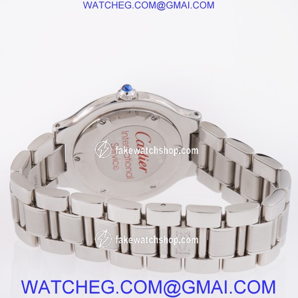 Cartier W10110T2 Must 21 Quartz Unisex Stainless Steel 4