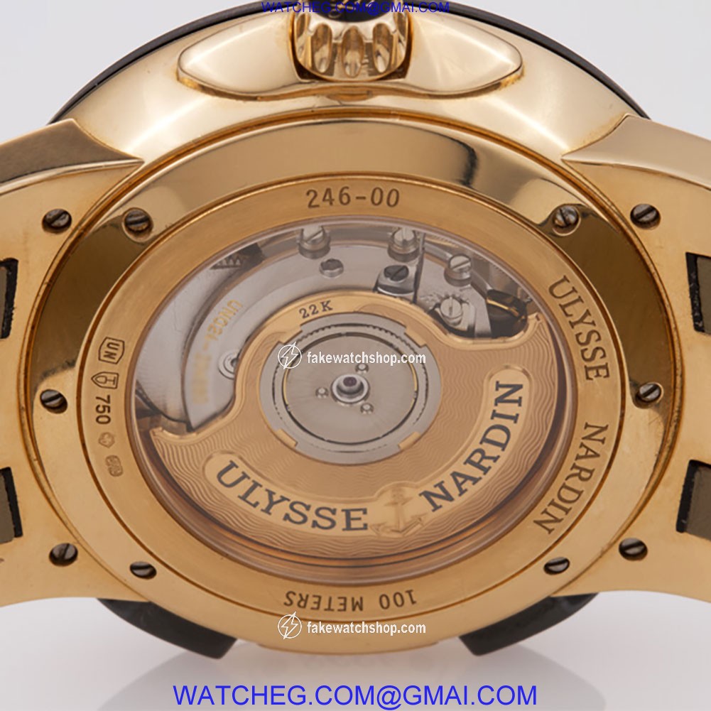 Ulysse Nardin 246-00 Executive Automatic Male 18k yellow gold 4