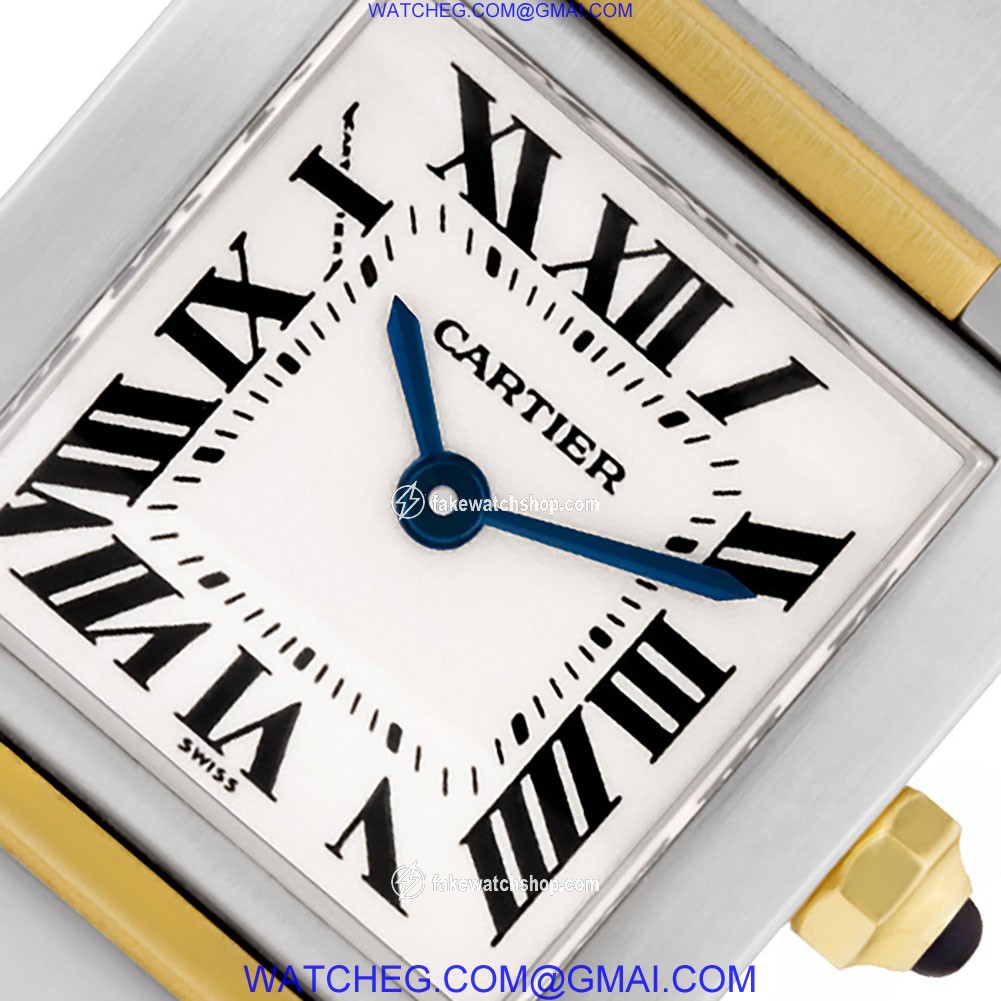 Cartier w51007q4 Tank Francaise Quartz Female Stainless Steel 4