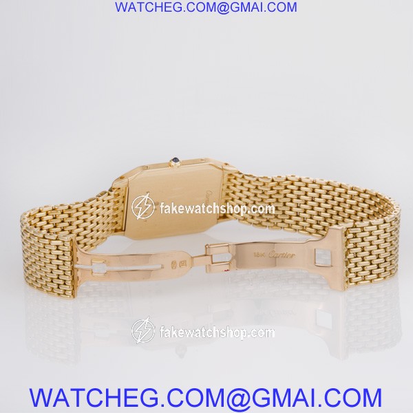 Cartier 960541477 Santos Manual Male 18k yellow gold 4
