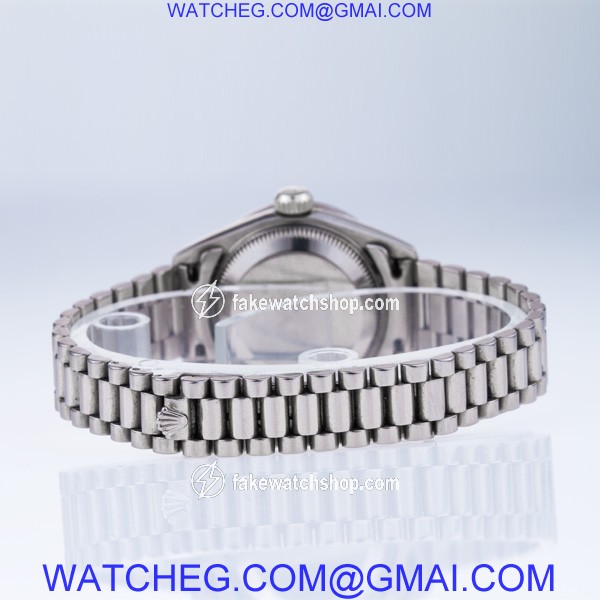 Rolex 69089 Datejust Automatic Female 18k White Gold 4